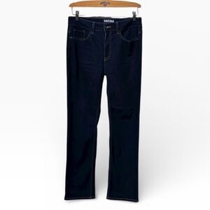 2/$30 Santana Jeans Dark Blue Straight Leg Jeans Size 10